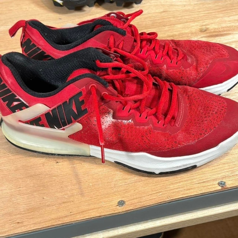 Red‎ sneakers in US 12 Nike